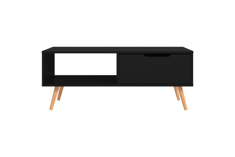 sofabord 100x49,5x43 cm spånplade sort - Sort - Møbler - Borde - Sofabord