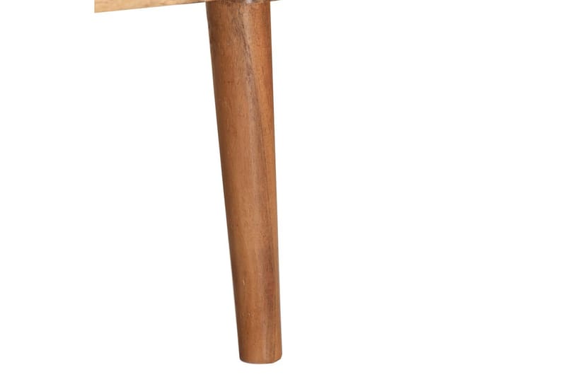 sofabord 100x50x39 cm massivt akacietræ - Brun - Møbler - Borde - Sofabord