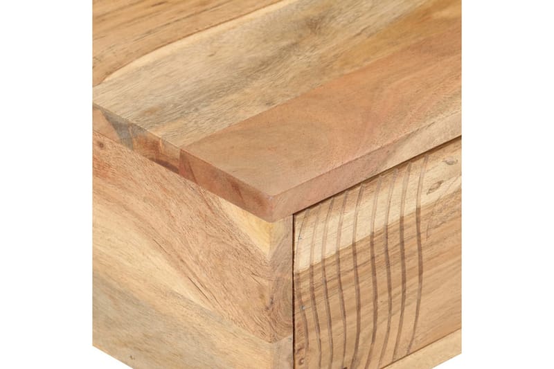 sofabord 100x50x40 cm massivt akacietræ - Sofabord