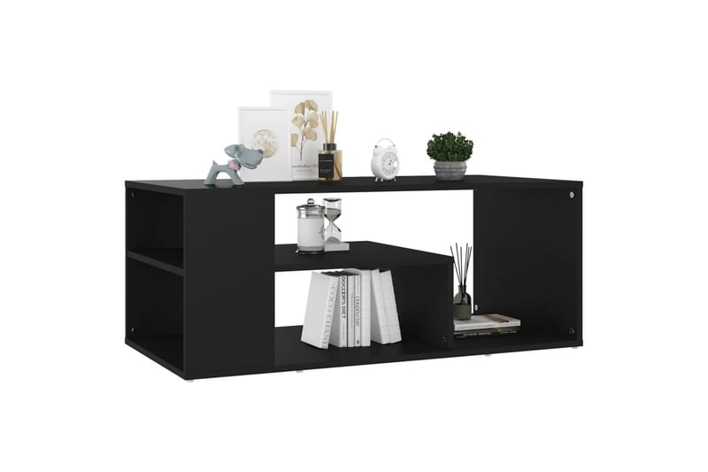 sofabord 100x50x40 cm spånplade sort - Sort - Møbler - Borde - Sofabord