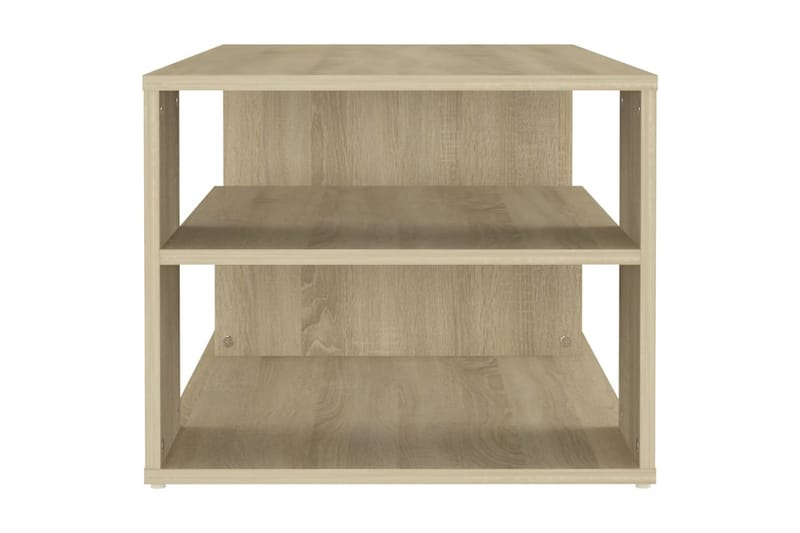 sofabord 100x50x40 spånplade sonoma-eg - Brun - Sofabord