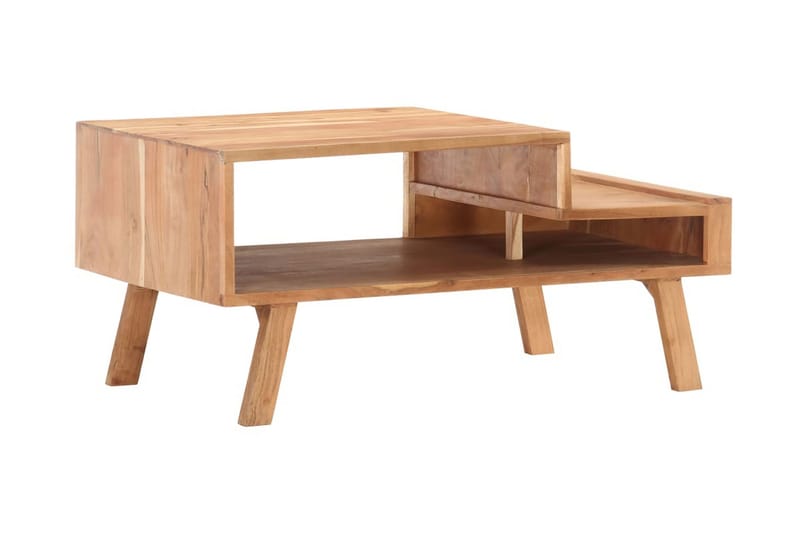 Sofabord 100X50X45 cm Massivt Akacietræ - Møbler - Borde - Sofabord
