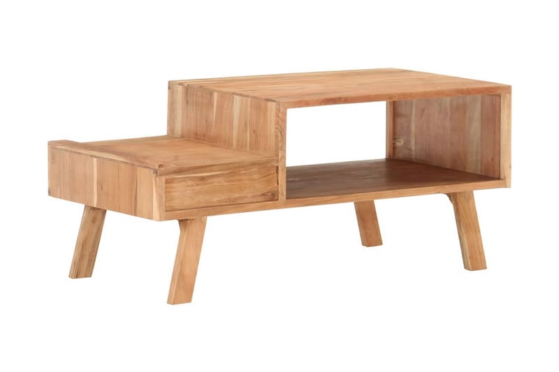 Sofabord 100X50X45 cm Massivt Akacietræ - Møbler - Borde - Sofabord