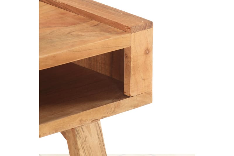 Sofabord 100X50X45 cm Massivt Akacietræ - Møbler - Borde - Sofabord