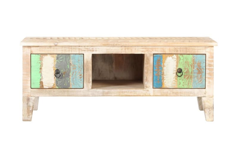 Sofabord 100X55X40 cm Ru Akacietræ - Flerfarvet - Møbler - Borde - Sofabord