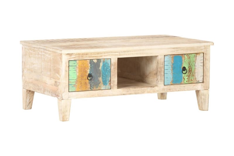 Sofabord 100X55X40 cm Ru Akacietræ - Flerfarvet - Møbler - Borde - Sofabord