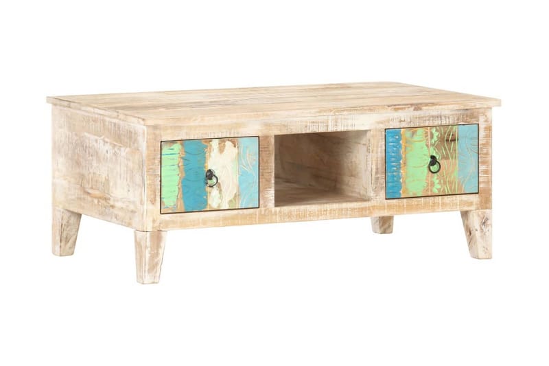 Sofabord 100X55X40 cm Ru Akacietræ - Flerfarvet - Møbler - Borde - Sofabord