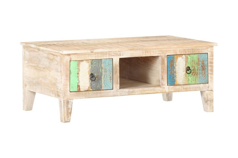 Sofabord 100X55X40 cm Ru Akacietræ - Flerfarvet - Møbler - Borde - Sofabord