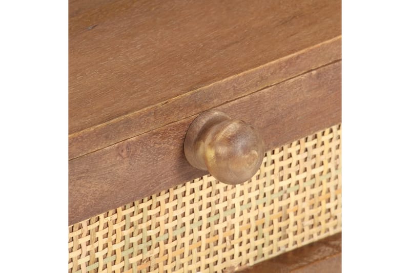 sofabord 100x60x40 cm massivt mangotræ - Brun - Møbler - Borde - Sofabord