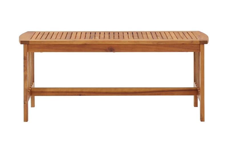 sofabord 102x50x43 cm massivt akacietræ - Brun - Møbler - Borde - Sofabord