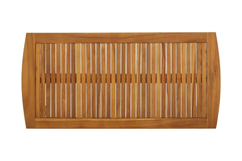 sofabord 102x50x43 cm massivt akacietræ - Brun - Sofabord