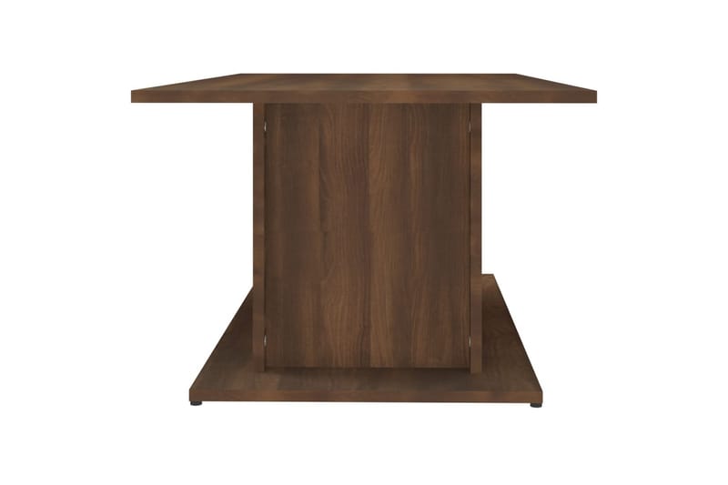 sofabord 102x55,5x40 cm spånplade brun egetræsfarve - Brun - Møbler - Borde - Sofabord