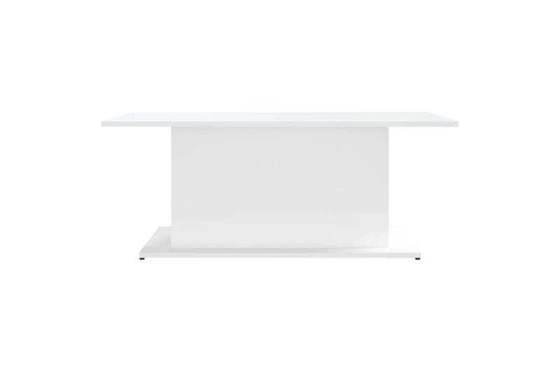 sofabord 102x55,5x40 cm spånplade hvid - Hvid - Sofabord