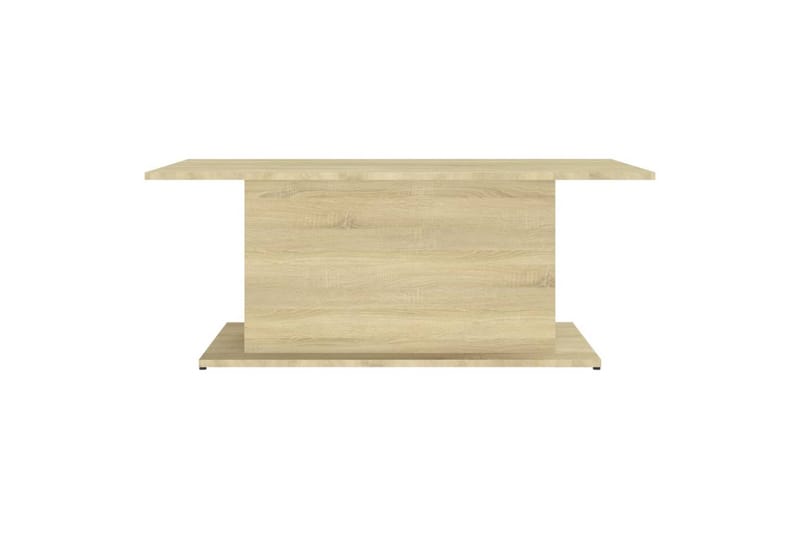 sofabord 102x55,5x40 cm spånplade sonoma-eg - Beige - Møbler - Borde - Sofabord
