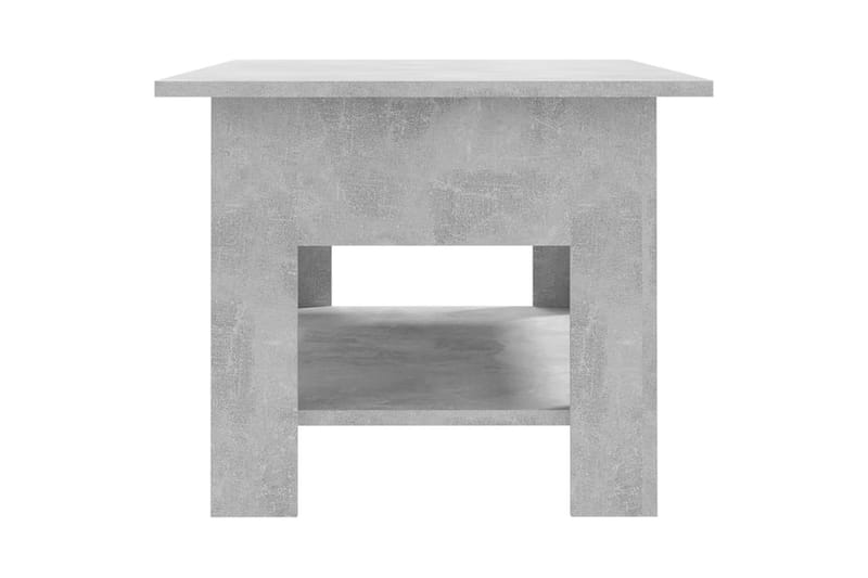 sofabord 102x55x42 cm spånplade betongrå - Grå - Møbler - Borde - Sofabord