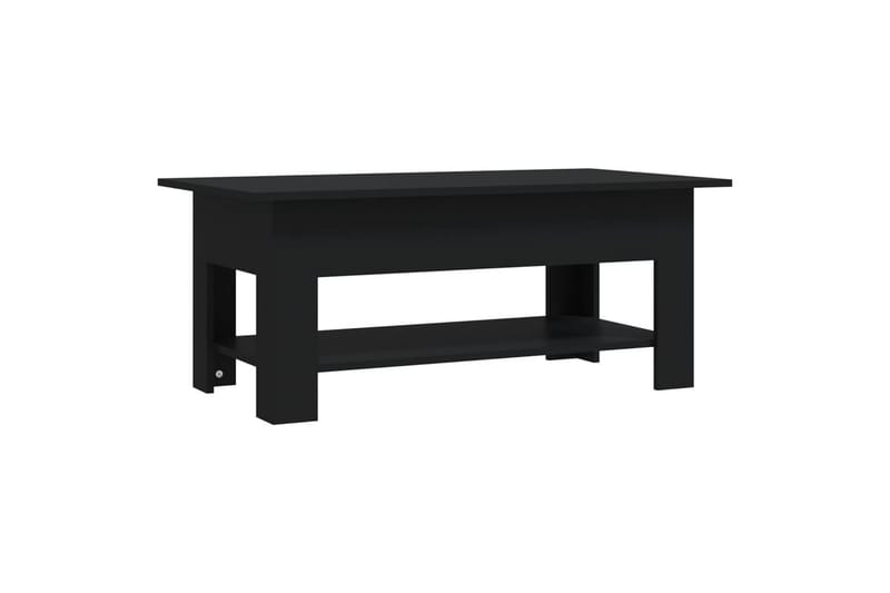 sofabord 102x55x42 cm spånplade sort - Sort - Møbler - Borde - Sofabord