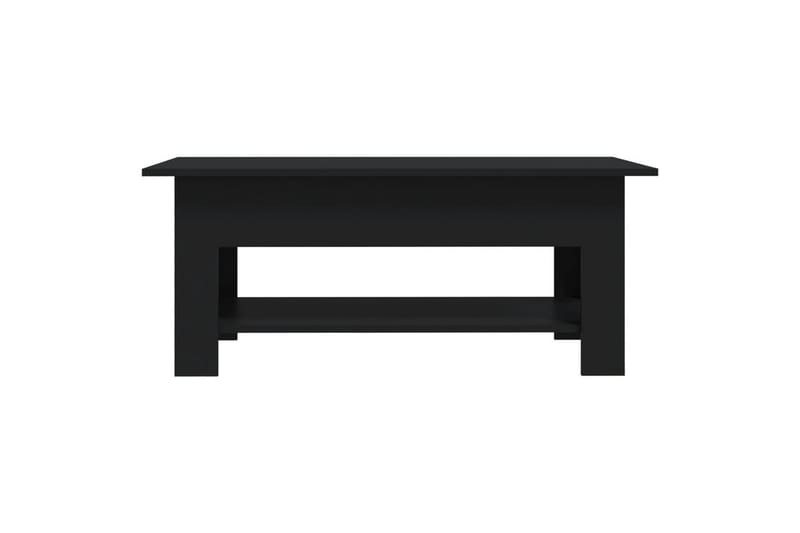 sofabord 102x55x42 cm spånplade sort - Sort - Møbler - Borde - Sofabord