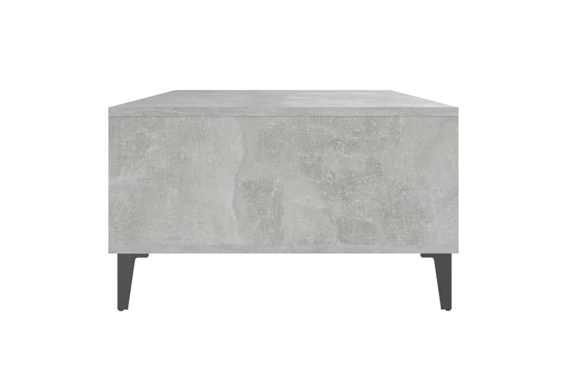 sofabord 103,5x60x35 cm spånplade betongrå - Grå - Sofabord