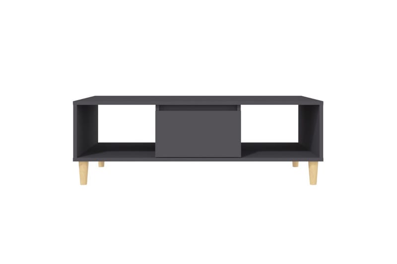 sofabord 103,5x60x35 cm spånplade grå - Grå - Sofabord