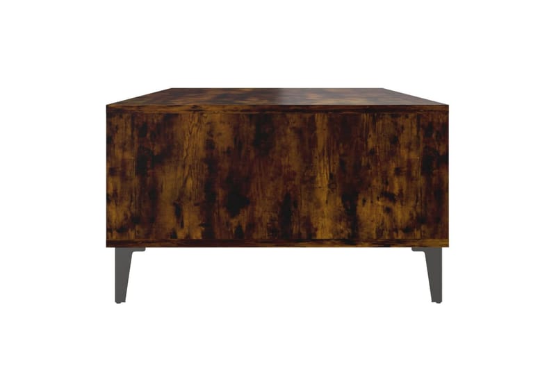 sofabord 103,5x60x35 cm spånplade røget egetræsfarve - Brun - Møbler - Borde - Sofabord