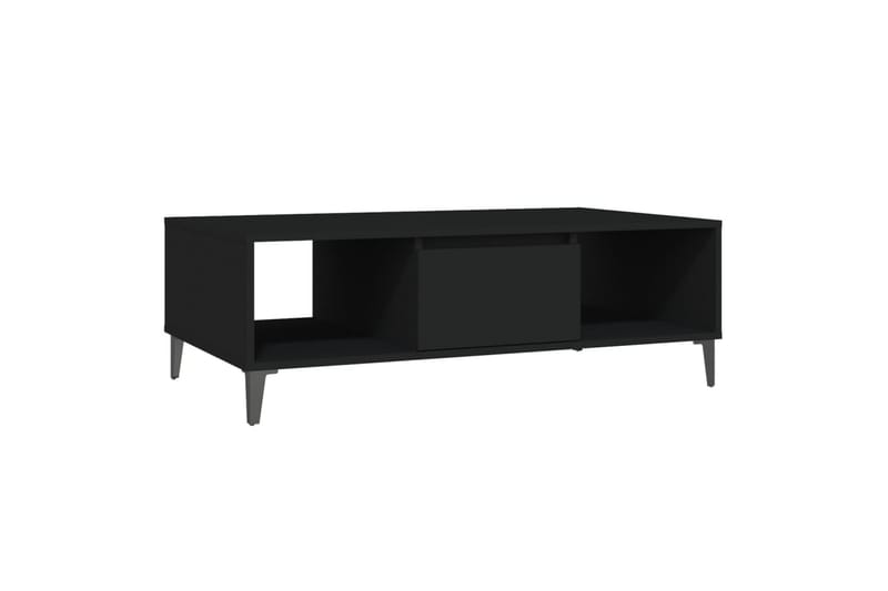 sofabord 103,5x60x35 cm spånplade sort - Sort - Møbler - Borde - Sofabord