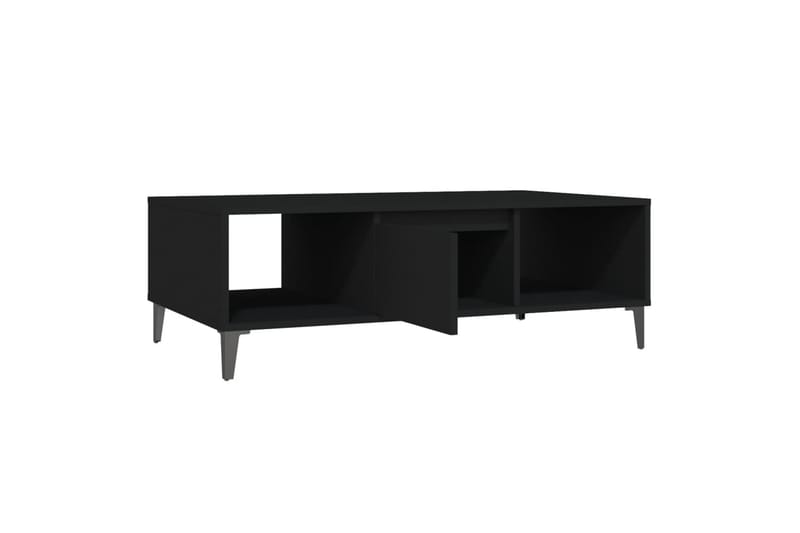 sofabord 103,5x60x35 cm spånplade sort - Sort - Møbler - Borde - Sofabord