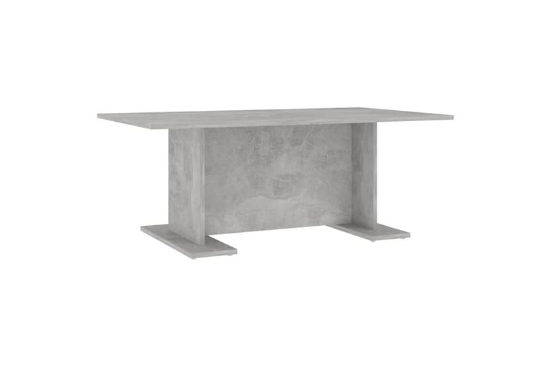 sofabord 103,5x60x40 cm spånplade betongrå - Grå - Møbler - Borde - Sofabord