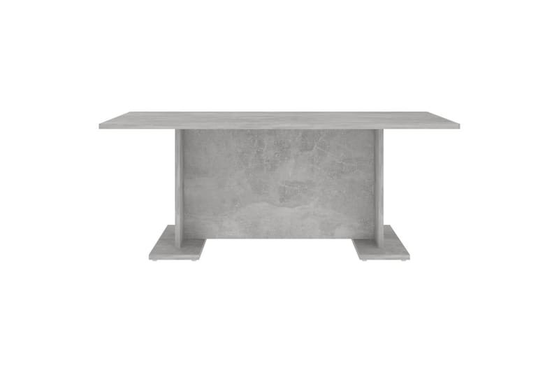 sofabord 103,5x60x40 cm spånplade betongrå - Grå - Møbler - Borde - Sofabord