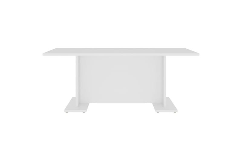 sofabord 103,5x60x40 cm spånplade hvid - Hvid - Møbler - Borde - Sofabord