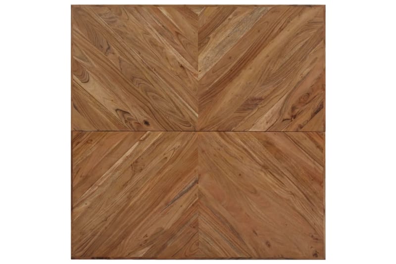 Sofabord 110 X 110 X 36 Cm Massivt Akacietræ - Brun - Møbler - Borde - Sofabord