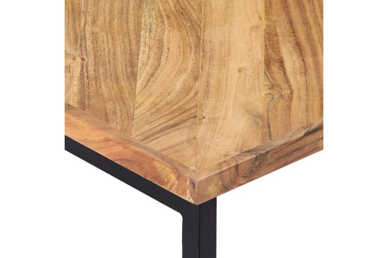 Sofabord 110 X 110 X 36 Cm Massivt Akacietræ - Brun - Møbler - Borde - Sofabord