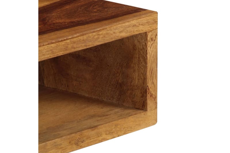 Sofabord 110 X 50 X 35 Cm Massivt Sheeshamtræ - Brun - Møbler - Borde - Sofabord