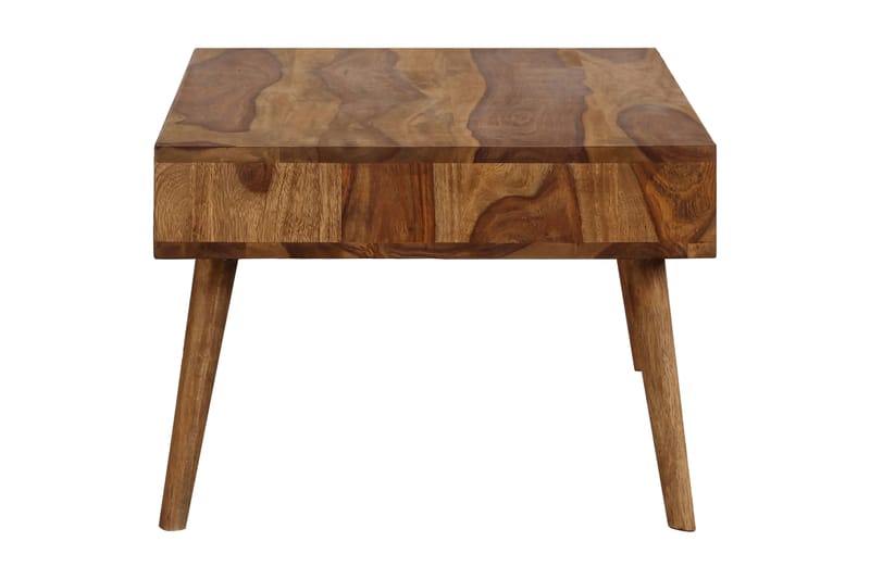 Sofabord 110 X 50 X 35 Cm Massivt Sheeshamtræ - Brun - Møbler - Borde - Sofabord