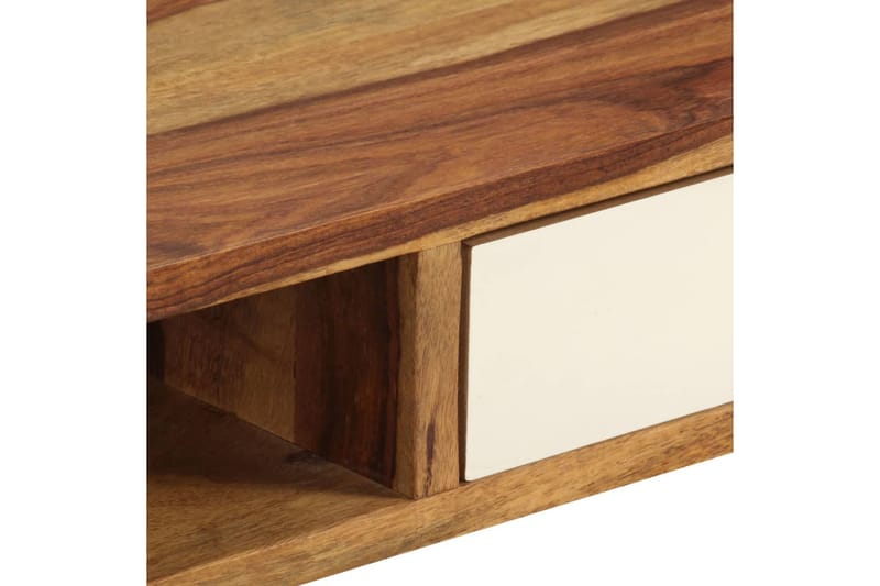 Sofabord 110 X 50 X 35 Cm Massivt Sheeshamtræ - Brun - Møbler - Borde - Sofabord