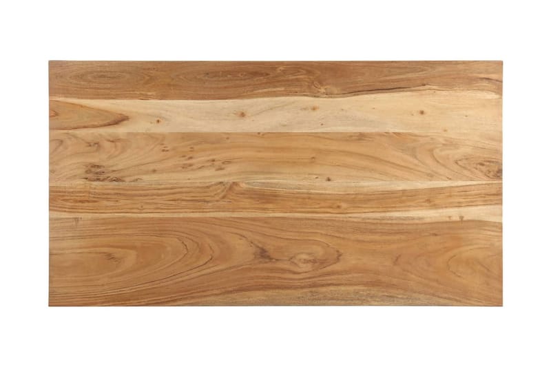 Sofabord 110x60x35 cm massivt akacietræ - Brun - Møbler - Borde - Sofabord