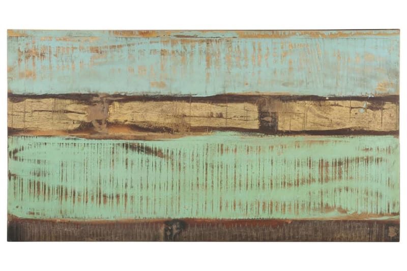 Sofabord 110x60x35 cm massivt genbrugstræ - Brun - Møbler - Borde - Sofabord