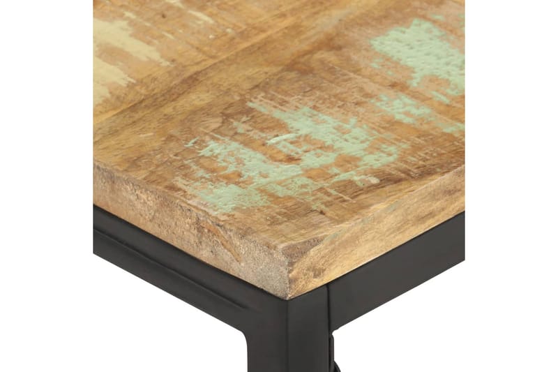 Sofabord 110x60x35 cm massivt genbrugstræ - Brun - Møbler - Borde - Sofabord