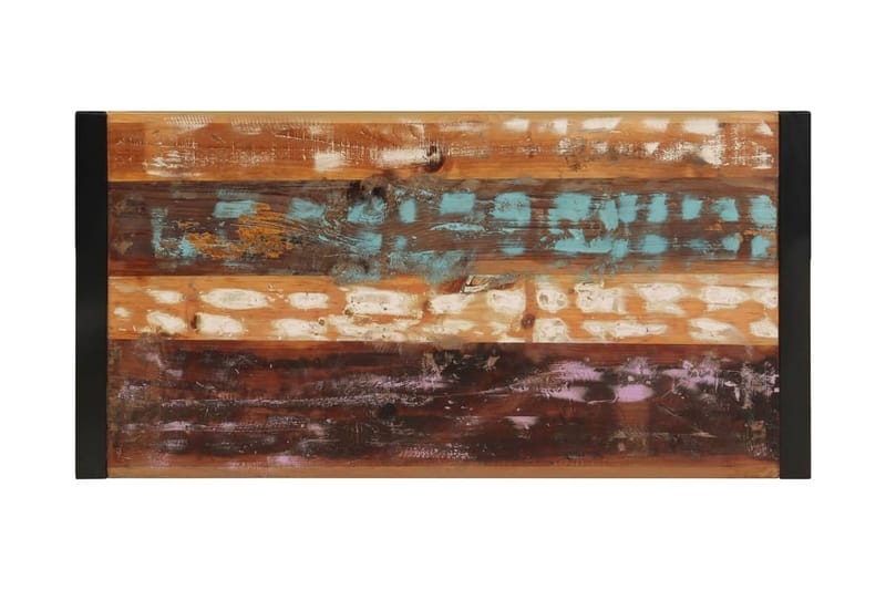 Sofabord 120 X 60 X 40 Cm Massivt Genanvendt Træ - Flerfarvet - Møbler - Borde - Sofabord