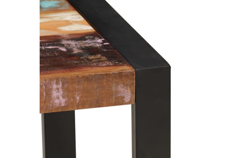Sofabord 120 X 60 X 40 Cm Massivt Genanvendt Træ - Flerfarvet - Møbler - Borde - Sofabord