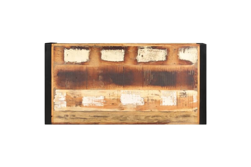 sofabord 120x60x40 cm massivt genbrugstræ - Brun - Møbler - Borde - Sofabord