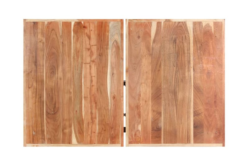 sofabord 142x90x42 cm massivt akacietræ - Brun - Møbler - Borde - Sofabord
