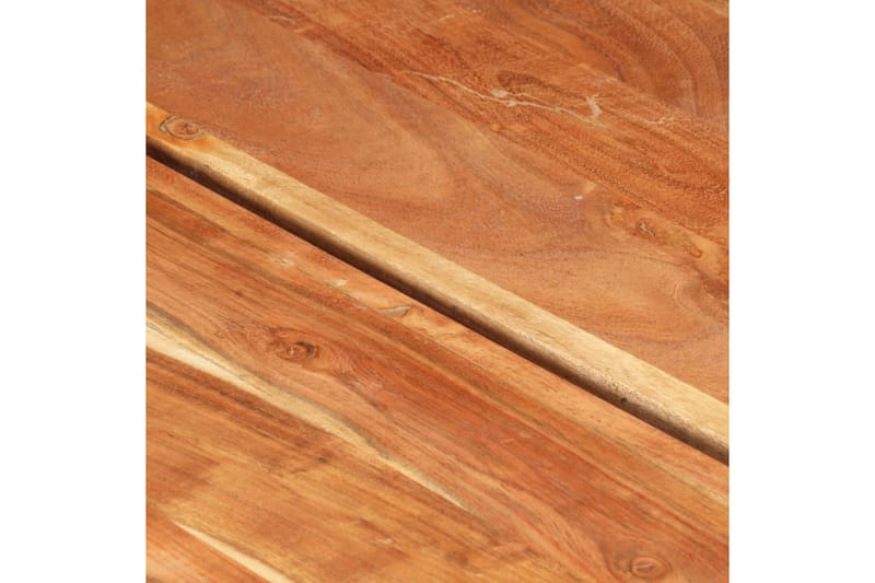 sofabord 142x90x42 cm massivt akacietræ - Brun - Møbler - Borde - Sofabord
