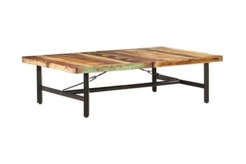sofabord 142x90x42 cm massivt genbrugstræ - Brun - Møbler - Borde - Sofabord