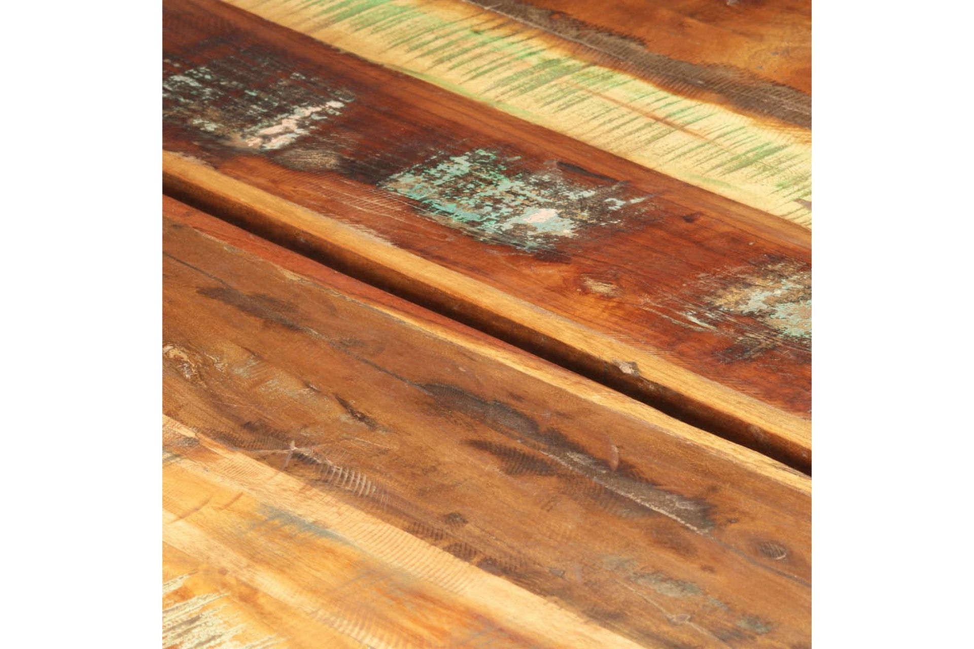 sofabord 142x90x42 cm massivt genbrugstræ - Brun - Møbler - Borde - Sofabord