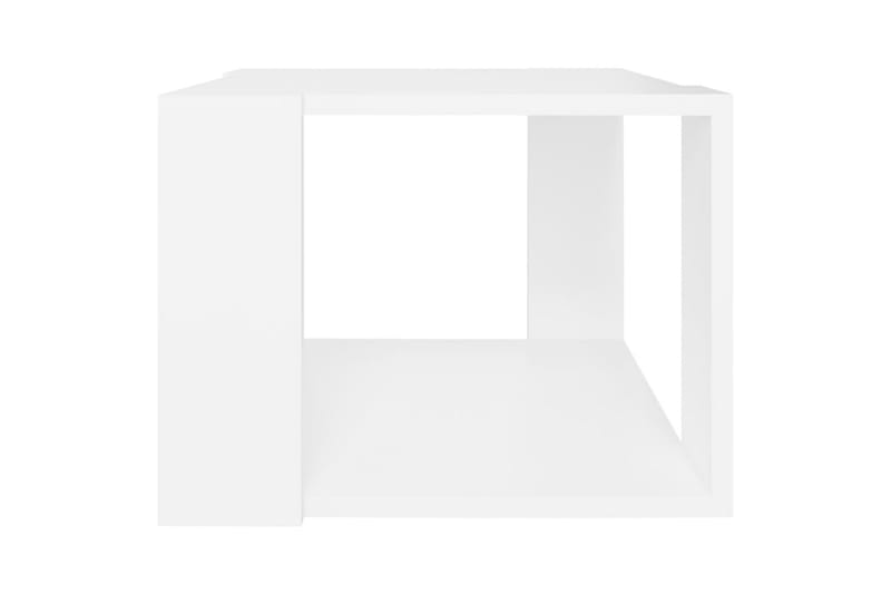 sofabord 40x40x30 cm spånplade hvid - Hvid - Sofabord