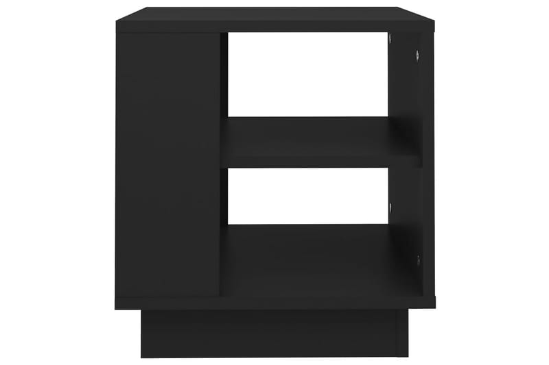 sofabord 40x40x43 cm konstrueret træ sort - Sort - Møbler - Borde - Sofabord
