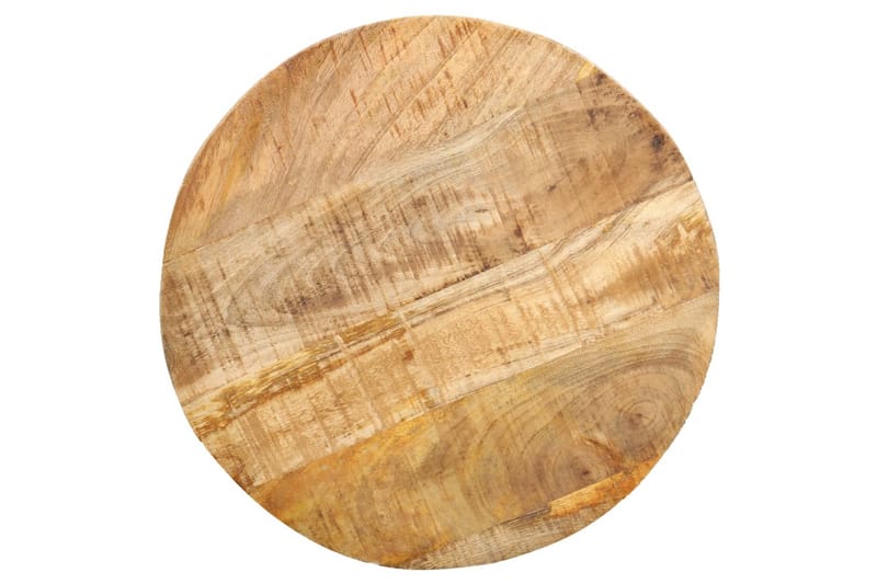 Sofabord 43x55 cm Massivt Mangotræ - Hvid - Møbler - Borde - Sofabord