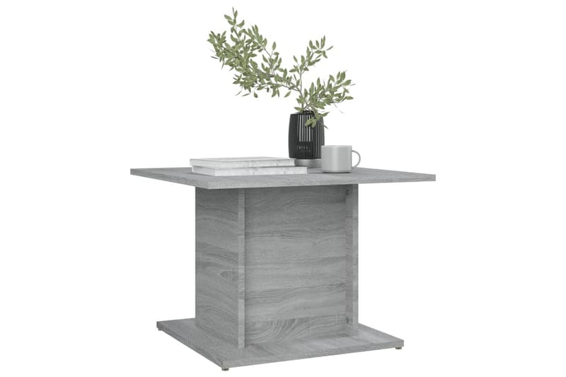 sofabord 55,5x55,5x40 cm spånplade grå sonoma-eg - Grå - Møbler - Borde - Sofabord