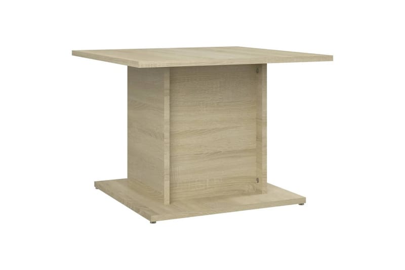 sofabord 55,5x55,5x40 cm spånplade sonoma-eg - Beige - Sofabord