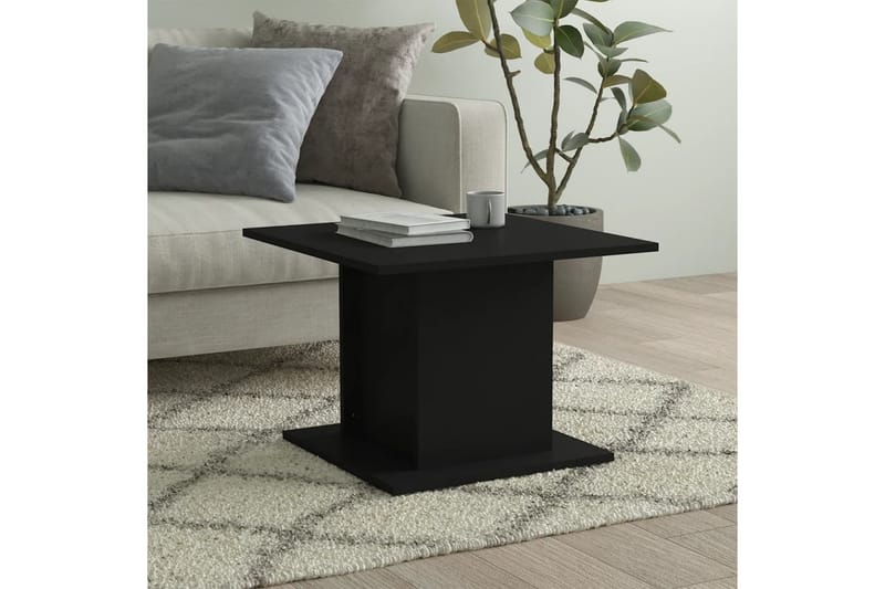 sofabord 55,5x55,5x40 cm spånplade sort - Sort - Møbler - Borde - Sofabord